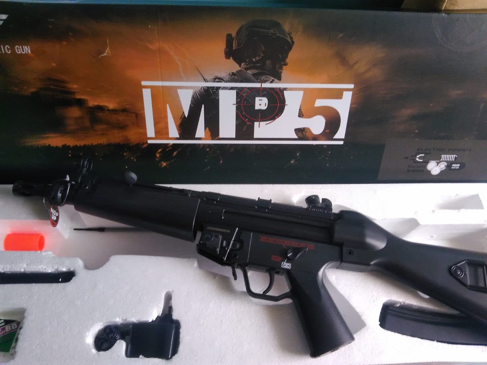 JG works MP5 (Z SZYNĄ RIS, BEZ LUNETY)